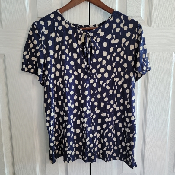 Maeve by Anthropologie Women's Short Sleeve Clement Tee Top, Size Small - Picture 7 of 9